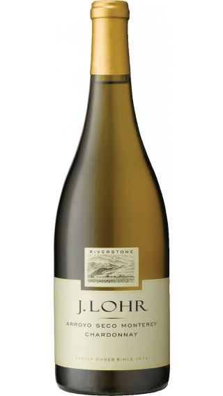 Bottle of J. Lohr Riverstone Chardonnay 2019 wine 750 ml
