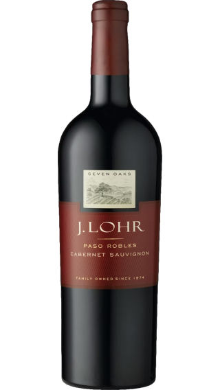 Bottle of J. Lohr Seven Oaks Cabernet Sauvignon 2021 wine 750 ml