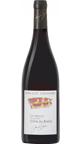 Bottle of Jean-Luc Colombo Cotes du Rhone Les Abeilles Rouge 2016 wine 750 ml