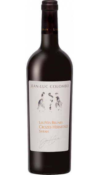 Bottle of Jean-Luc Colombo Crozes-Hermitage Les Fees Brunes 2018 wine 750 ml