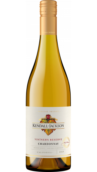 Bottle of Kendall-Jackson Vintner's Reserve Chardonnay 2020 wine 750 ml