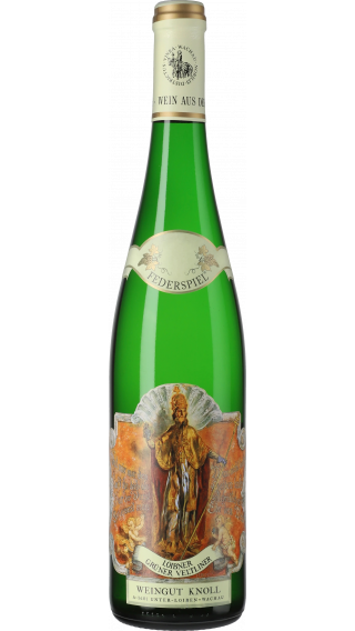 Bottle of Knoll  Gruner Veltliner Federspiel 2019 wine 750 ml