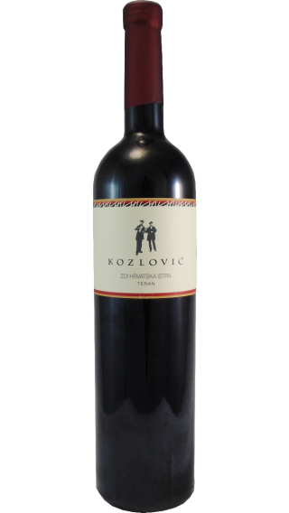 Bottle of Kozlovic Teran 2022 wine 750 ml