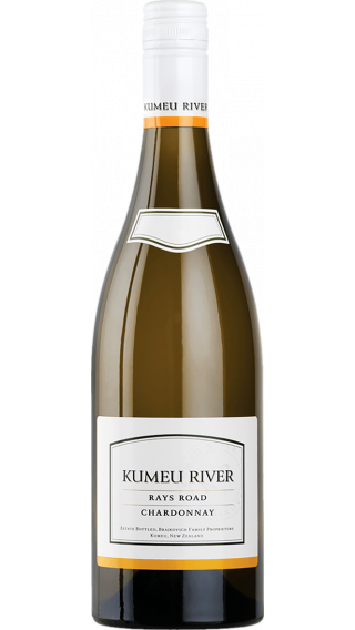 Bottle of Kumeu River Rays Road Chardonnay 2021 wine 750 ml