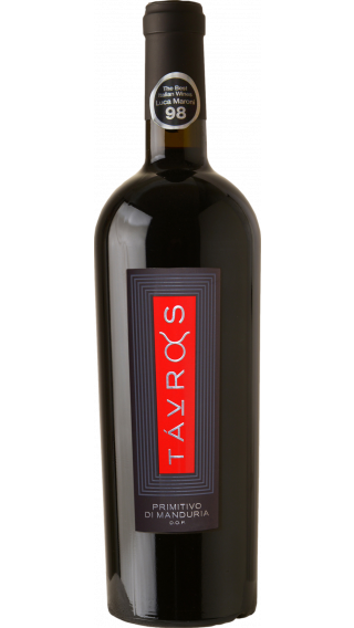Bottle of La Bollina Tavros Primitivo di Manduria 2021 wine 750 ml