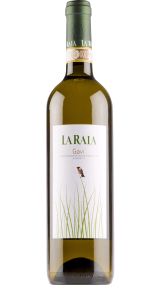 Bottle of La Raia Gavi 2021 wine 750 ml