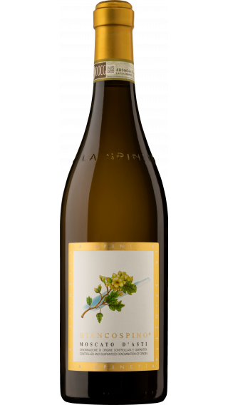 Bottle of La Spinetta Biancospino Moscato 2022 wine 750 ml