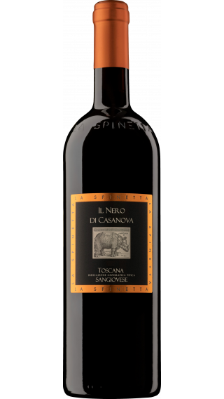 Bottle of La Spinetta Il Nero di Casanova 2017 wine 750 ml