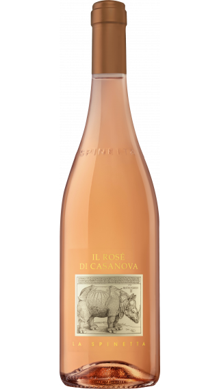 Bottle of La Spinetta Il Rose di Casanova 2020 wine 750 ml