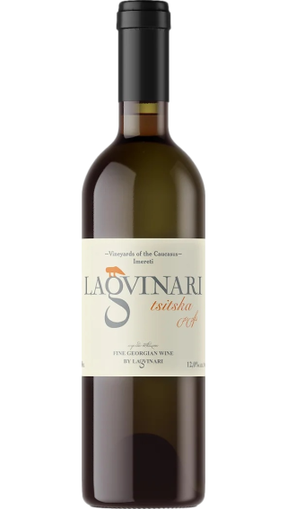 Bottle of Lagvinari Tsitska 2020 wine 750 ml