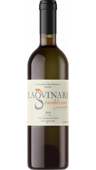 Bottle of Lagvinari Tsolikouri 2019 wine 750 ml
