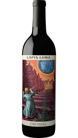 Bottle of Lapis Luna Zinfandel 2021 wine 750 ml
