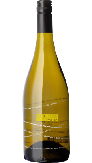 Bottle of Laughing Stock Vineyards Chardonnay 2021 wine 750 ml