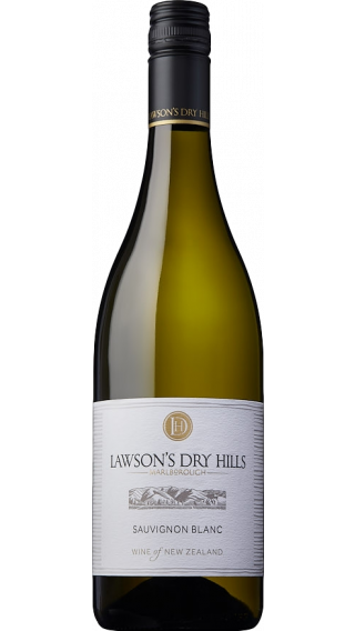 Bottle of Lawson's Dry Hills Sauvignon Blanc 2020 wine 750 ml