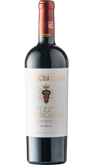 Bottle of Li Veli Pezzo Morgana Salice Salentino Riserva 2019 wine 750 ml