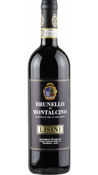 Bottle of Lisini Brunello di Montalcino 2017 wine 750 ml