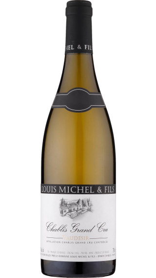 Bottle of Louis Michel & Fils Chablis Grand Cru Vaudesir 2020 wine 750 ml
