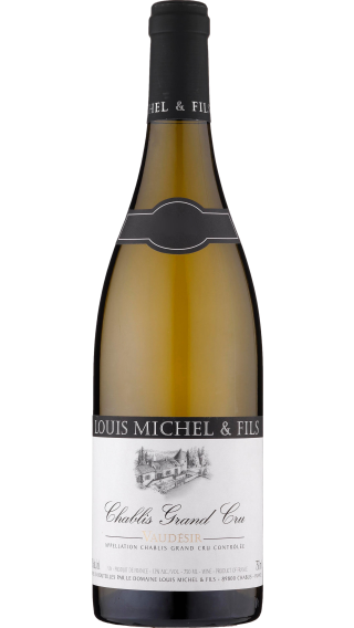 Bottle of Louis Michel & Fils Chablis Grand Cru Vaudesir 2022 wine 750 ml