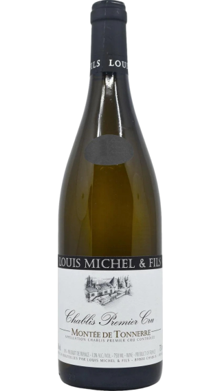 Bottle of Louis Michel & Fils Chablis Premier Cru Montee de Tonnerre 2020 wine 750 ml