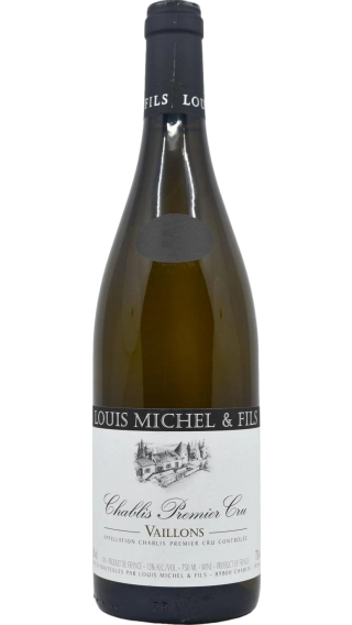 Bottle of Louis Michel & Fils Chablis Premier Cru Vaillons 2022 wine 750 ml