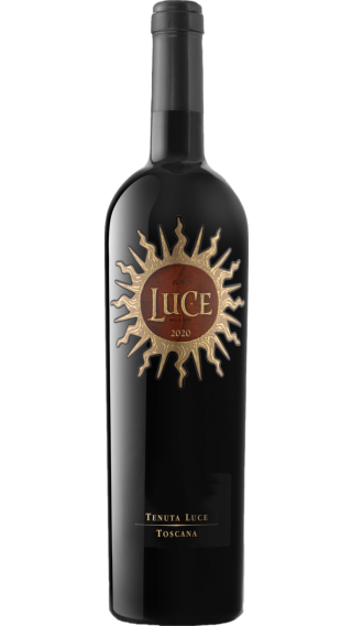 Bottle of Luce della Vitte 2020 wine 750 ml
