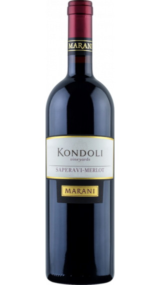 Bottle of Marani Kondoli Vineyards Saperavi - Merlot 2017 wine 750 ml