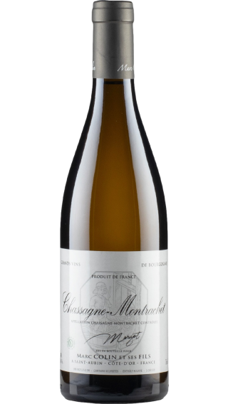 Bottle of Marc Colin et Fils Chassagne Montrachet Margot 2021 wine 750 ml