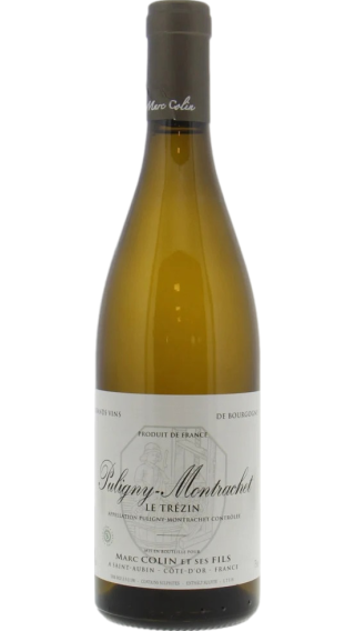Bottle of Marc Colin et Fils Puligny-Montrachet Le Trezin 2021 wine 750 ml