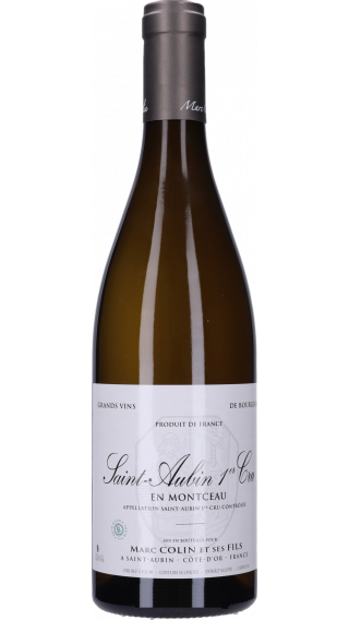 Bottle of Marc Colin et Fils Saint Aubin 1er Cru en Montceau 2020 wine 750 ml