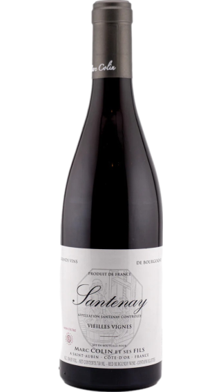 Bottle of Marc Colin et Fils Santenay Vieilles Vignes 2017 wine 750 ml
