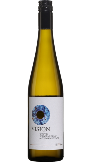 Bottle of Markus Huber Vision Organic Gruner Veltliner 2022 wine 750 ml