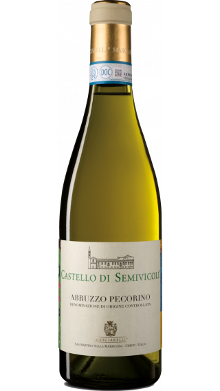 Bottle of Masciarelli Castello di Semivicoli Pecorino 2020 wine 750 ml