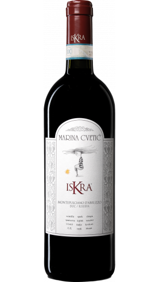Bottle of Masciarelli Marina Cvetic Iskra Montepulciano d'Abruzzo Riserva 2017 wine 750 ml