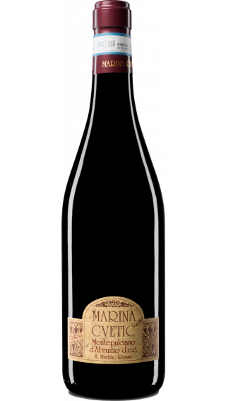 Bottle of Masciarelli Marina Cvetic Montepulciano d'Abruzzo Riserva 2017 wine 750 ml