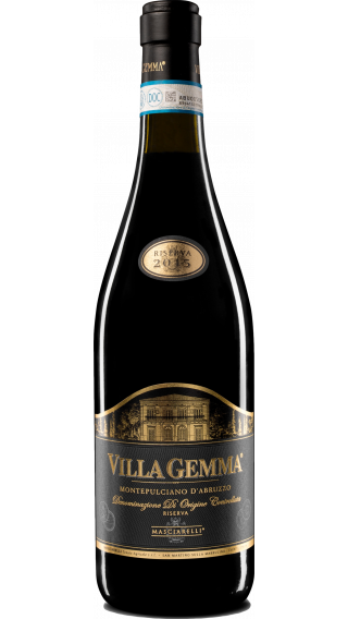 Bottle of Masciarelli Villa Gemma Montepulciano d'Abruzzo Riserva 2015 wine 750 ml