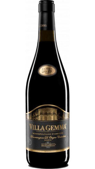 Bottle of Masciarelli Villa Gemma Montepulciano d'Abruzzo Riserva 2017 wine 750 ml