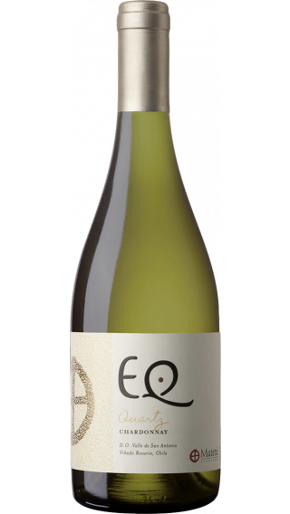 Bottle of Matetic EQ Chardonnay 2018 wine 750 ml