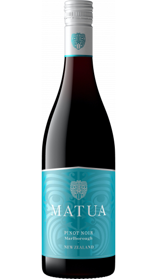 Bottle of Matua Pinot Noir 2018 wine 750 ml
