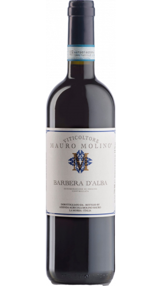 Bottle of Mauro Molino Barbera D'Alba 2018 wine 750 ml
