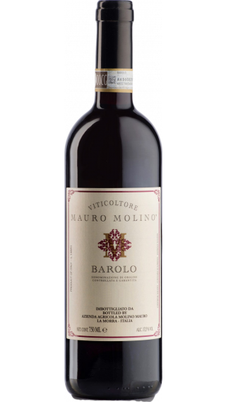 Bottle of Mauro Molino Barolo 2016 wine 750 ml