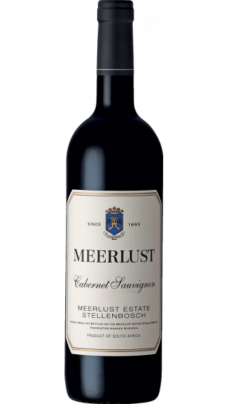 Bottle of Meerlust Cabernet Sauvignon 2017 wine 750 ml