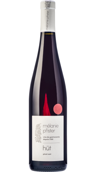 Bottle of Melanie Pfister Pinot Noir Hut 2022 wine 750 ml