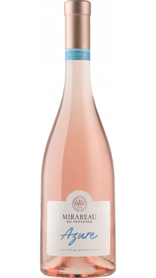 Bottle of Mirabeau Azure Provence Rose 2021 wine 750 ml