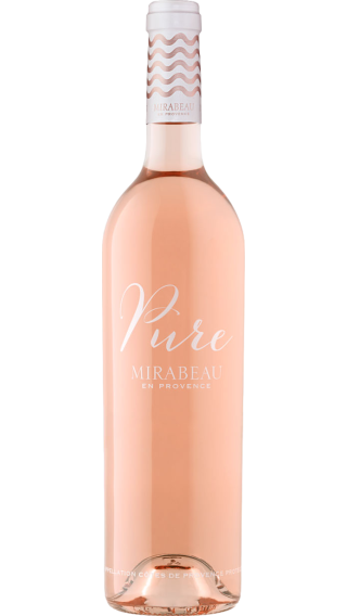 Bottle of Mirabeau Pure Provence Rose 2022 wine 750 ml