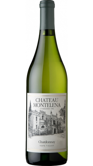 Bottle of Chateau Montelena Chardonnay 2018 wine 750 ml