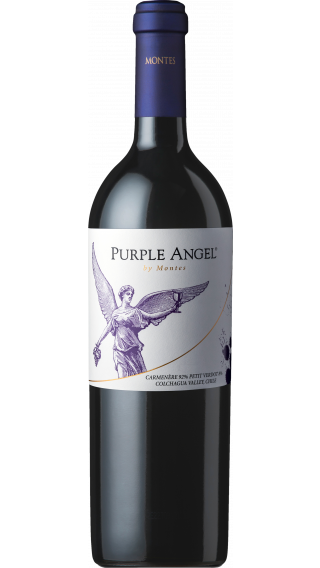Bottle of Montes Purple Angel 2019 wine 750 ml