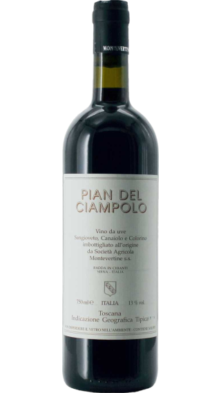 Bottle of Montevertine Pian del Ciampolo 2021 wine 750 ml