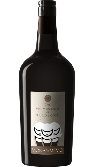 Bottle of Mora & Memo Tino Vermentino di Sardegna 2023 wine 750 ml