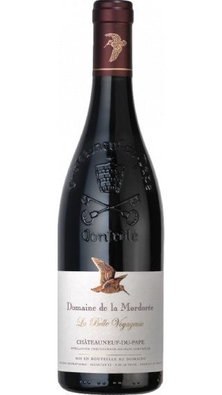 Bottle of Mordoree Chateauneuf du Pape La Dame Voyageuse 2016 wine 750 ml