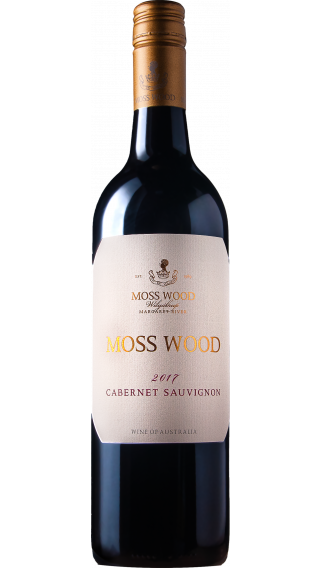 Bottle of Moss Wood Cabernet Sauvignon 2017 wine 750 ml